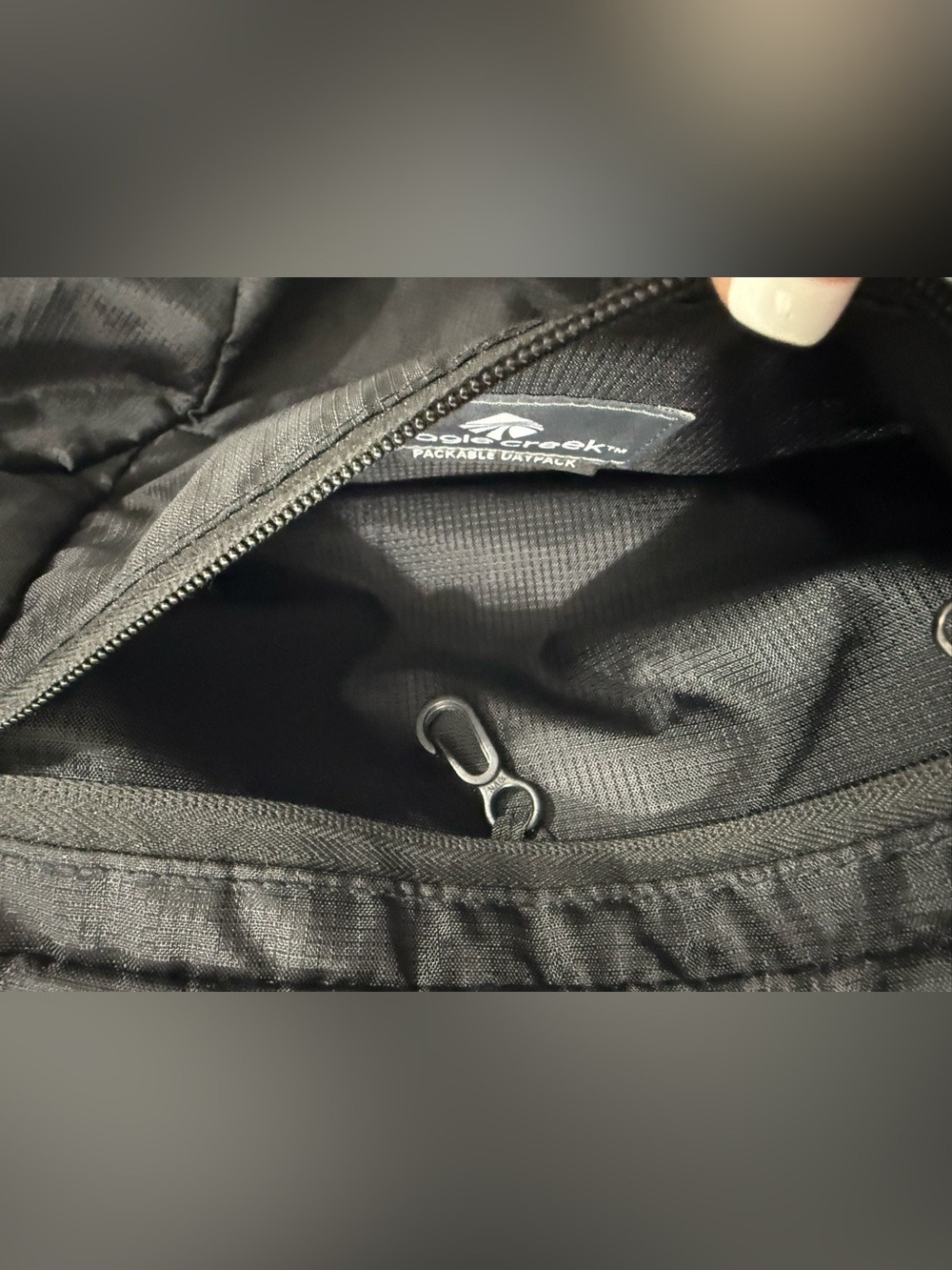 Eagle Creek Packable Daypack Backpack Black Lightweight Travel Hiking 13L - Picture 11 of 15